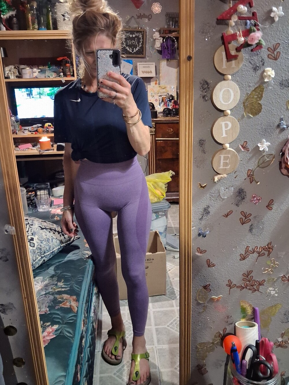 🎈Like New NVGTN🎈BUY 1 GET 1 FREE🎈HI-Rise Seamless Leggings Sz S